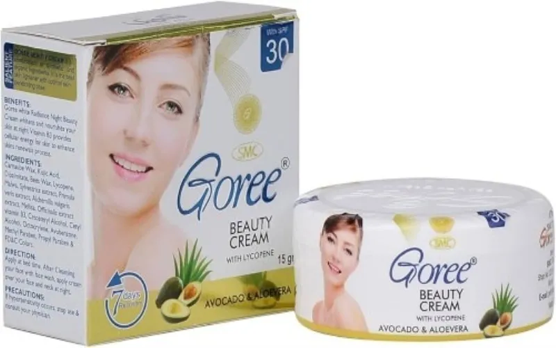 33815 goree cream packaging