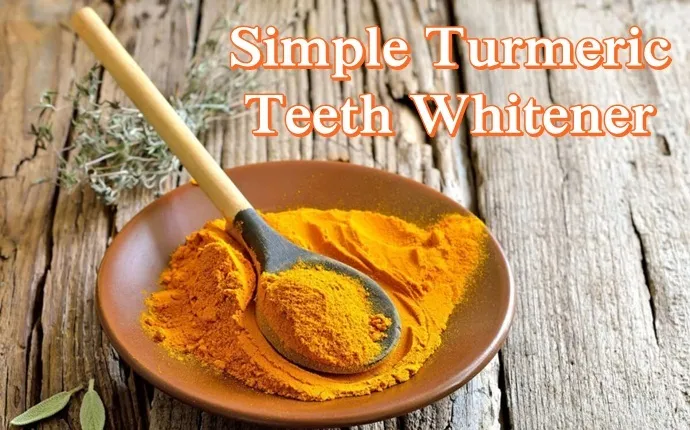 33880 applying turmeric to teeth