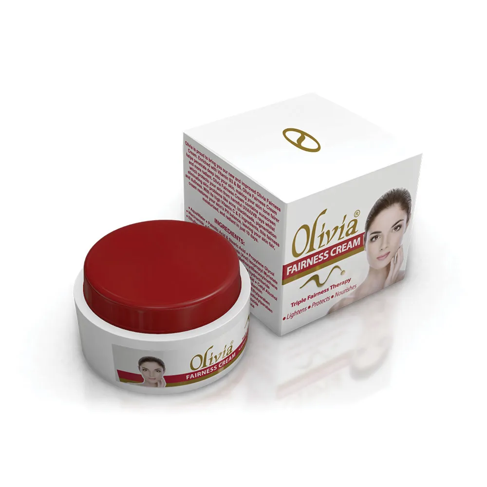 33889 olivia whitening cream packaging