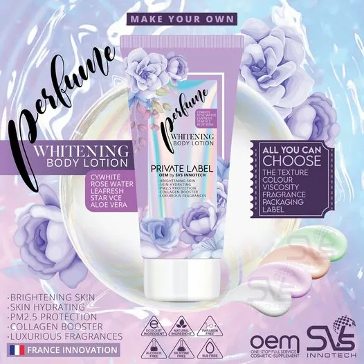 33969 whitening perfume lotion sun protection