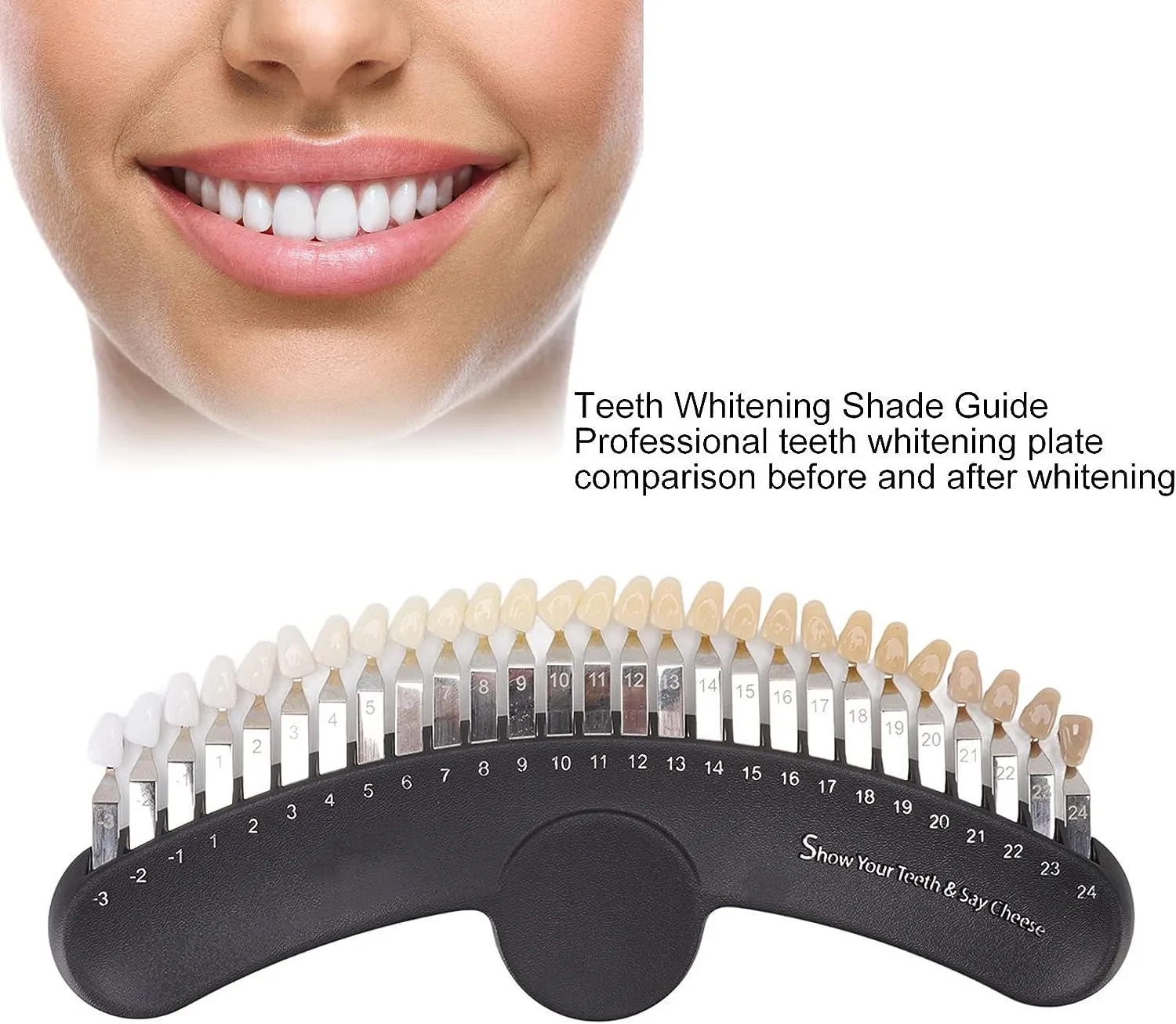 34061 teeth whitening shades A1 B1