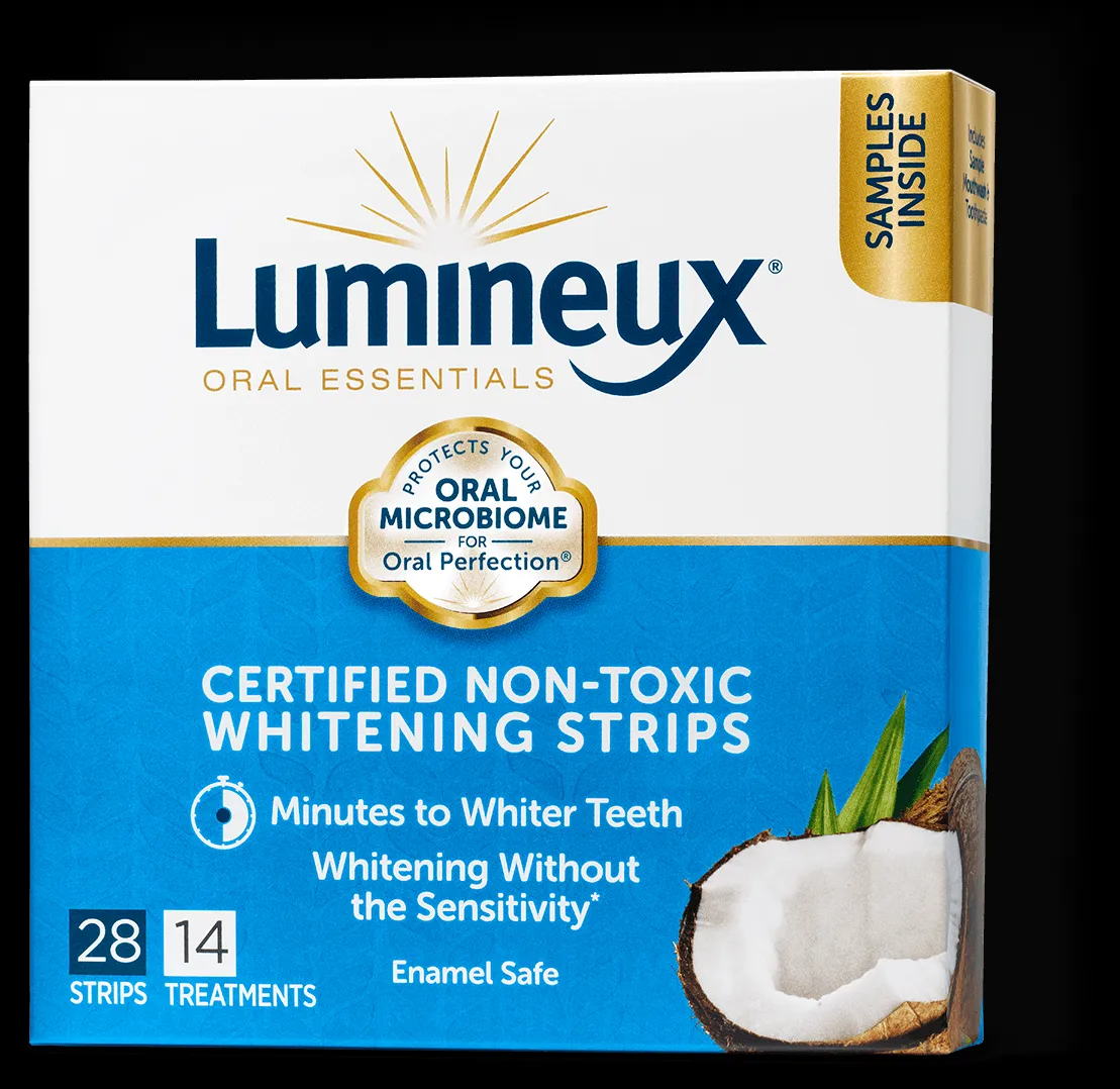 34097 lumineux whitening strips overview